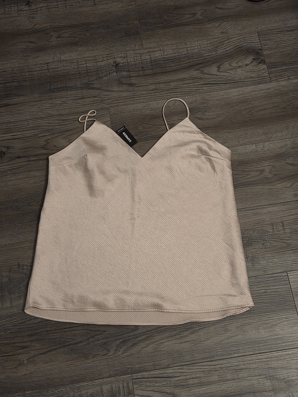 Express Blush Pink V-Neck Spaghetti Strap Cami